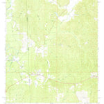 United States Geological Survey Isney, AL-MS (1974, 24000-Scale) digital map