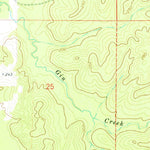 United States Geological Survey Isney, AL-MS (1974, 24000-Scale) digital map