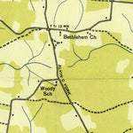United States Geological Survey Isoline, TN (1935, 24000-Scale) digital map