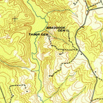 United States Geological Survey Isoline, TN (1949, 24000-Scale) digital map