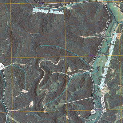 United States Geological Survey Isonville, KY (2010, 24000-Scale) digital map