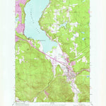 United States Geological Survey Issaquah, WA (1950, 24000-Scale) digital map