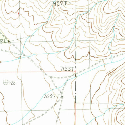 United States Geological Survey Italian Canyon, ID (1987, 24000-Scale) digital map