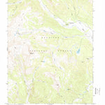 United States Geological Survey Italian Creek, CO (1967, 24000-Scale) digital map