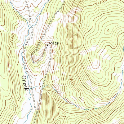 United States Geological Survey Italian Creek, CO (1967, 24000-Scale) digital map