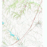United States Geological Survey Italy, TX (1965, 24000-Scale) digital map