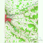 United States Geological Survey Ithaca East, NY (1949, 24000-Scale) digital map