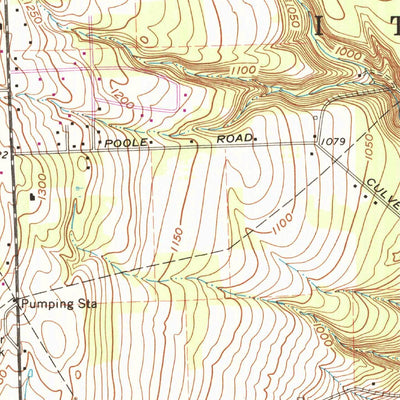 United States Geological Survey Ithaca West, NY (1969, 24000-Scale) digital map