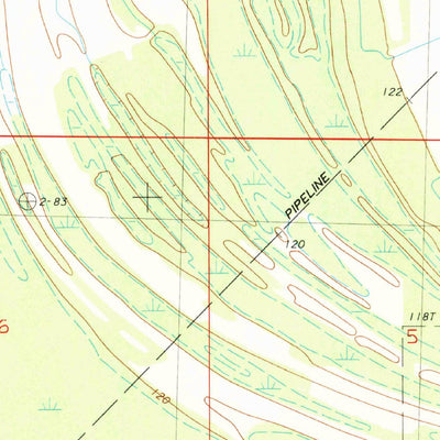 United States Geological Survey Itta Bena, MS (1983, 24000-Scale) digital map