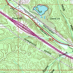United States Geological Survey Iuka, MS (1953, 24000-Scale) digital map