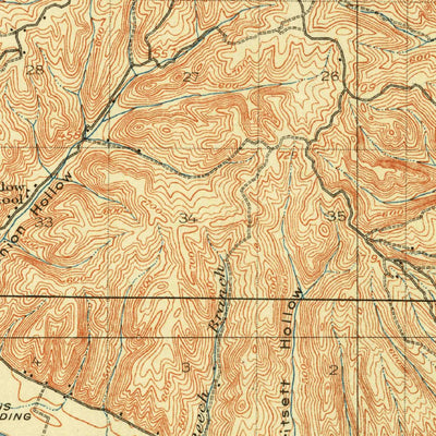 United States Geological Survey Iuka, MS-AL-TN (1914, 62500-Scale) digital map