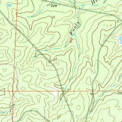 United States Geological Survey Ivan, AR (1969, 24000-Scale) digital map