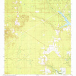 United States Geological Survey Ivan, LA (1981, 24000-Scale) digital map