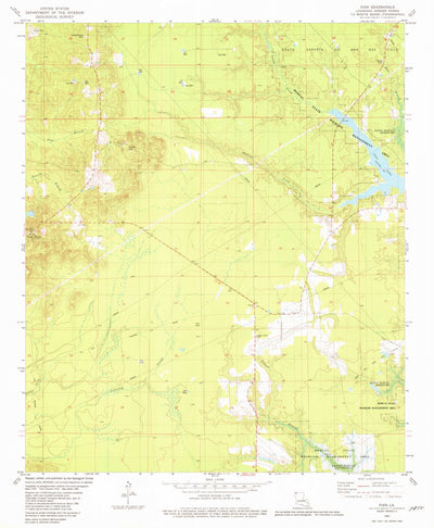 United States Geological Survey Ivan, LA (1981, 24000-Scale) digital map