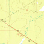 United States Geological Survey Ivan, LA (1981, 24000-Scale) digital map