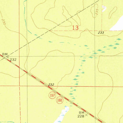 United States Geological Survey Ivan, LA (1981, 24000-Scale) digital map