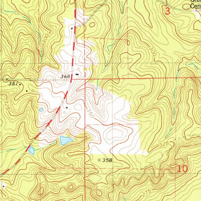 United States Geological Survey Ivan, LA (1981, 24000-Scale) digital map