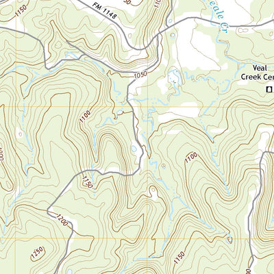 United States Geological Survey Ivan North, TX (2022, 24000-Scale) digital map