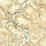 United States Geological Survey Ivan, TX (1931, 62500-Scale) digital map