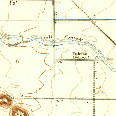 United States Geological Survey Ivanhoe, CA (1926, 31680-Scale) digital map