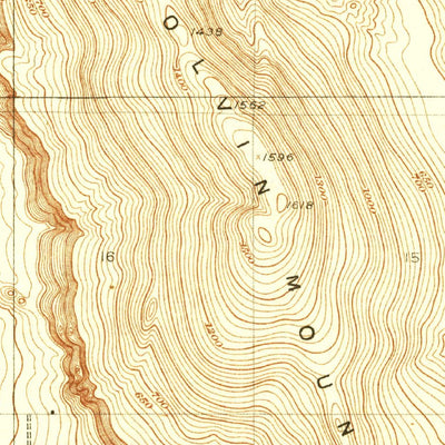 United States Geological Survey Ivanhoe, CA (1926, 31680-Scale) digital map