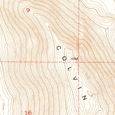 United States Geological Survey Ivanhoe, CA (1950, 24000-Scale) digital map