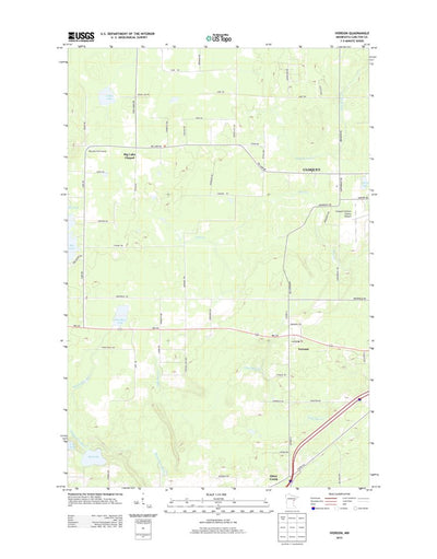 United States Geological Survey Iverson, MN (2013, 24000-Scale) digital map
