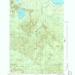United States Geological Survey Ives Hill, MI (1984, 24000-Scale) digital map