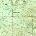 United States Geological Survey Ives Hill, MI (1984, 24000-Scale) digital map