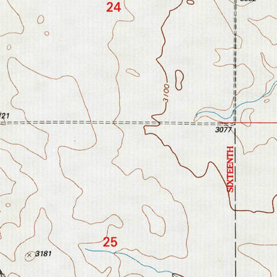 United States Geological Survey Ives, ND (1997, 24000-Scale) digital map