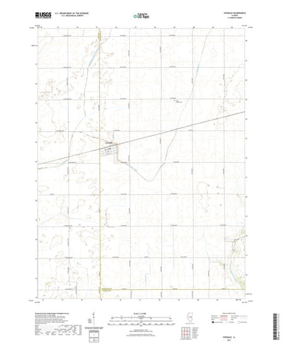 United States Geological Survey Ivesdale, IL (2021, 24000-Scale) digital map