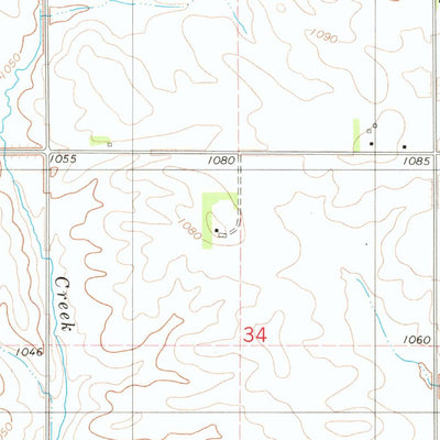 United States Geological Survey Ivester, IA (1980, 24000-Scale) digital map