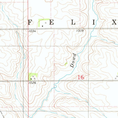 United States Geological Survey Ivester, IA (1980, 24000-Scale) digital map