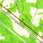 United States Geological Survey Ivor, VA (1944, 24000-Scale) digital map