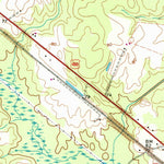 United States Geological Survey Ivor, VA (1968, 24000-Scale) digital map