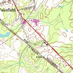 United States Geological Survey Ivor, VA (1968, 24000-Scale) digital map