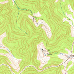 United States Geological Survey Ivydale, WV (1966, 24000-Scale) digital map