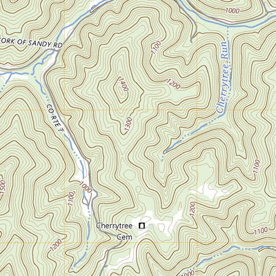 United States Geological Survey Ivydale, WV (2023, 24000-Scale) digital map