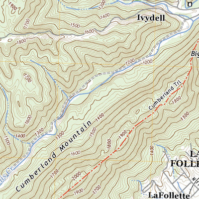 United States Geological Survey Ivydell, TN (2022, 24000-Scale) digital map