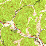 United States Geological Survey Ivyton, KY (1953, 24000-Scale) digital map