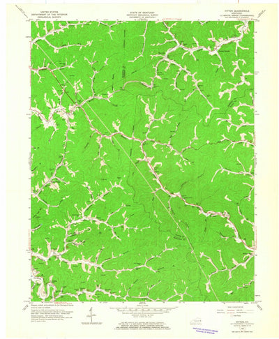 United States Geological Survey Ivyton, KY (1962, 24000-Scale) digital map