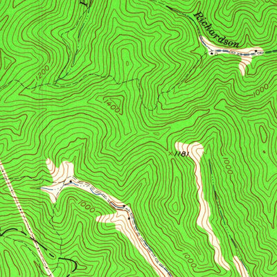 United States Geological Survey Ivyton, KY (1962, 24000-Scale) digital map