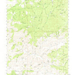 United States Geological Survey Izee, OR (1961, 62500-Scale) digital map