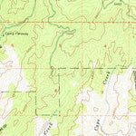 United States Geological Survey Izee, OR (1961, 62500-Scale) digital map