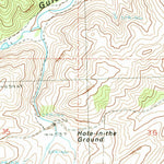 United States Geological Survey Izee, OR (1990, 24000-Scale) digital map
