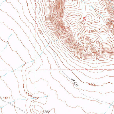 United States Geological Survey Izzenhood Ranch, NV (1965, 24000-Scale) digital map