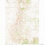 United States Geological Survey J B Hill, SD (1968, 24000-Scale) digital map