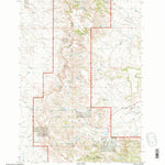 United States Geological Survey J B Hill, SD (1993, 24000-Scale) digital map