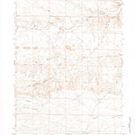 United States Geological Survey J H D Ranch, WY (1963, 24000-Scale) digital map