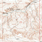 United States Geological Survey J H D Ranch, WY (1991, 24000-Scale) digital map